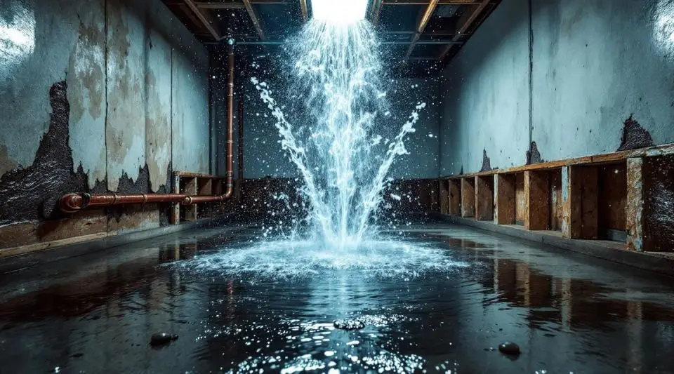water damage restoration in Colma, CA